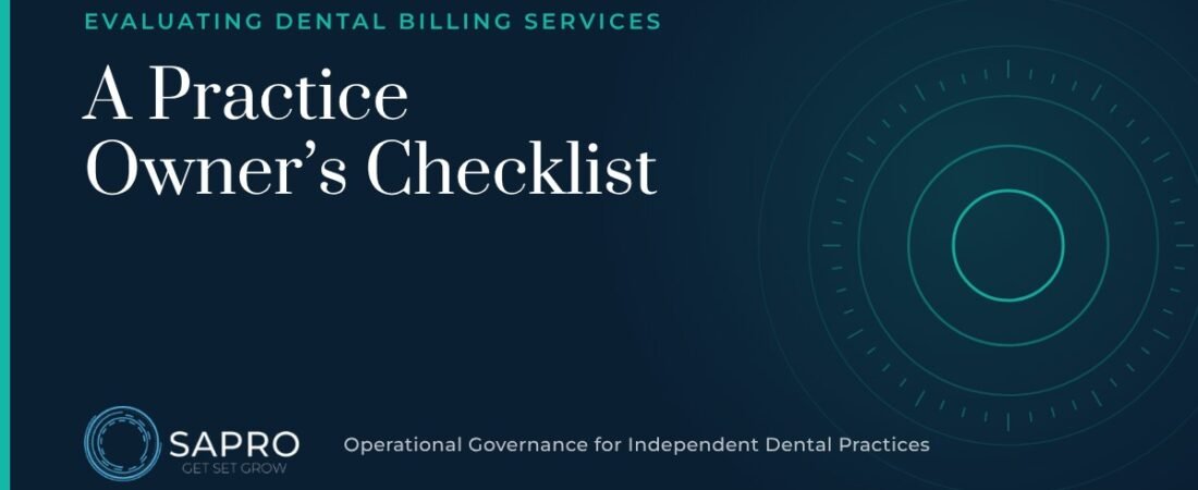 How to Evaluate Dental Billing Services: A Practice Owner’s Checklist